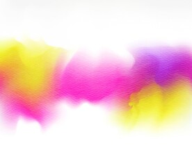 创意水彩抽象艺术画水彩晕染