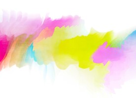 创意水彩抽象艺术画水彩晕染