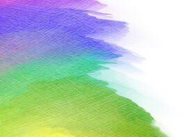 创意水彩抽象艺术画水彩晕染