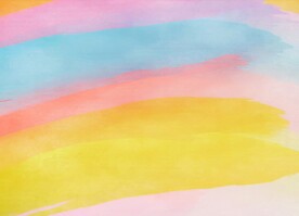 创意水彩抽象艺术画水彩晕染