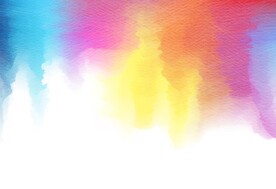 创意水彩抽象艺术画水彩晕染