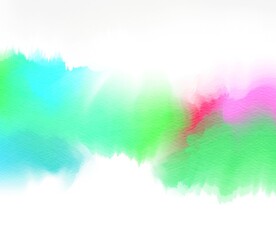 创意水彩抽象艺术画水彩晕染