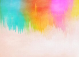 创意水彩抽象艺术画水彩晕染