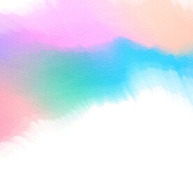 创意水彩抽象艺术画水彩晕染