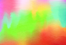 创意水彩抽象艺术画水彩晕染