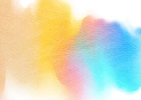 创意水彩抽象艺术画水彩晕染