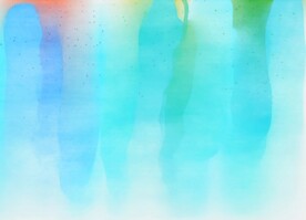 创意水彩抽象艺术画水彩晕染