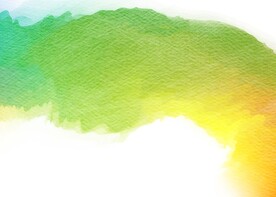 创意水彩抽象艺术画水彩晕染