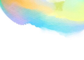 创意水彩抽象艺术画水彩晕染