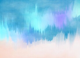 创意水彩抽象艺术画水彩晕染