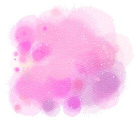 创意水彩抽象艺术画水彩晕染