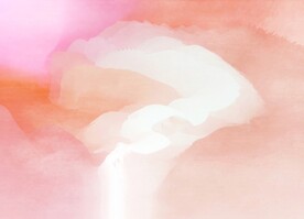 创意水彩抽象艺术画水彩晕染