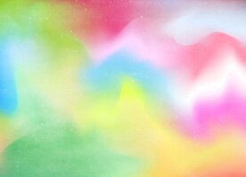 创意水彩抽象艺术画水彩晕染