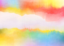 创意水彩抽象艺术画水彩晕染