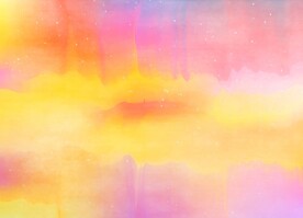 创意水彩抽象艺术画水彩晕染