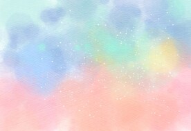 创意水彩抽象艺术画水彩晕染