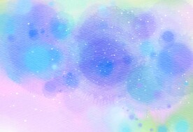 创意水彩抽象艺术画水彩晕染