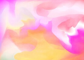 创意水彩抽象艺术画水彩晕染