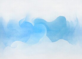 创意水彩抽象艺术画水彩晕染