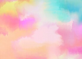 创意水彩抽象艺术画水彩晕染