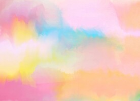 创意水彩抽象艺术画水彩晕染