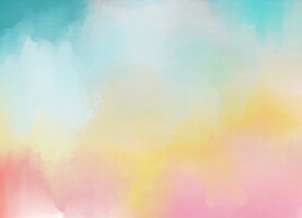 创意水彩抽象艺术画水彩晕染