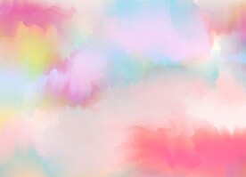 创意水彩抽象艺术画水彩晕染