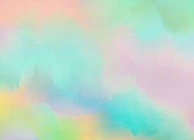 创意水彩抽象艺术画水彩晕染