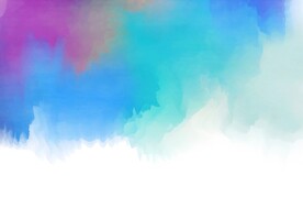 创意水彩抽象艺术画水彩晕染