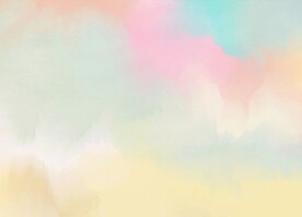 创意水彩抽象艺术画水彩晕染