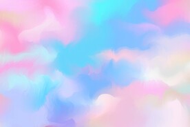 创意水彩抽象艺术画水彩晕染