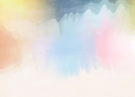 创意水彩抽象艺术画水彩晕染
