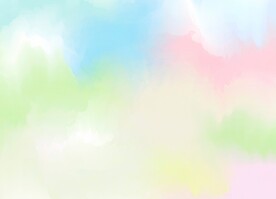 创意水彩抽象艺术画水彩晕染