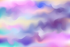 创意水彩抽象艺术画水彩晕染