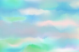 创意水彩抽象艺术画水彩晕染