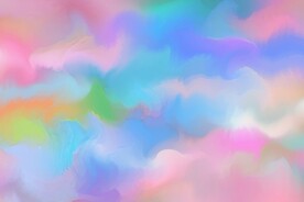 创意水彩抽象艺术画水彩晕染