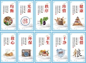 食堂海报