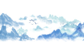 山水背景