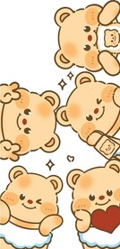 小熊服装卫衣印花