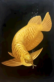 金龙鱼油画 