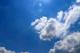 蓝天白云