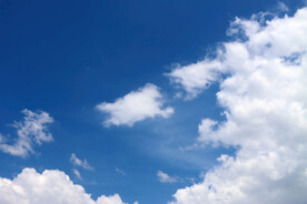 蓝天白云