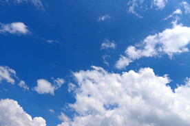 蓝天白云