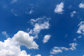 蓝天白云