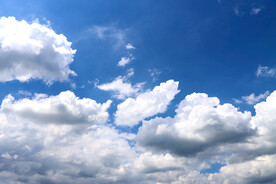 蓝天白云