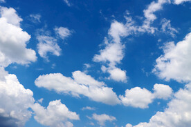 蓝天白云