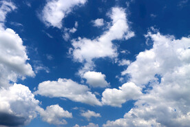 蓝天白云