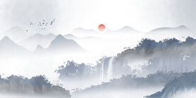 水墨山水