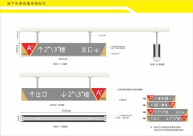 地库指示灯箱