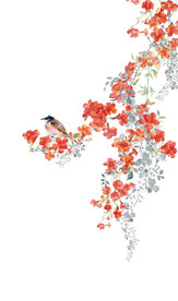 工笔花鸟画